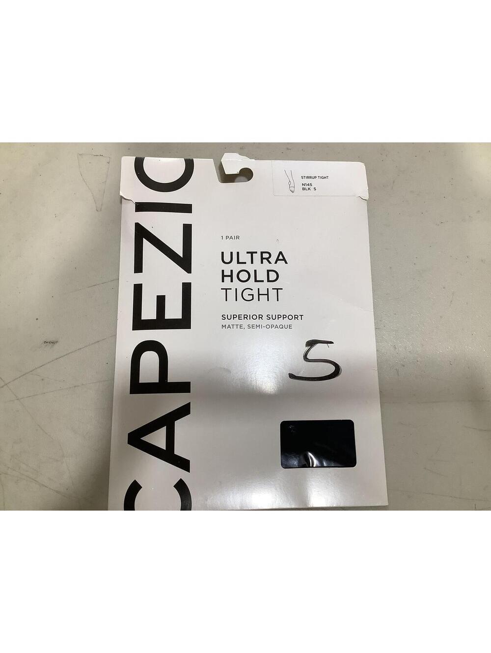 Capezio Ultra Hold Tight Matte Semi-Opaque Tights Black Size Small